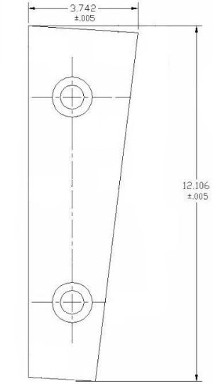 Buffalo Special Upper Blade (After 1963)
